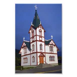 Foto Igreja luterana de Husavik, Islândia