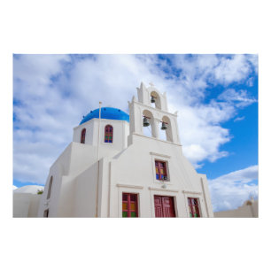 Foto Igreja Ortodoxa Grega Branca e Azul