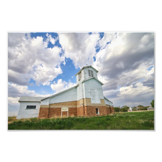 Foto Igreja Saskatchewan Abandonada (Frente)