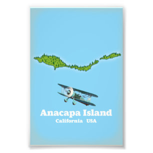 Foto Ilha Anacapa Califórnia EUA mapa