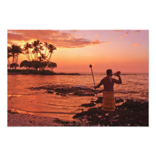 Foto Ilha Grande, Havaí. Pôr do sol, Big Island Hawaii.
