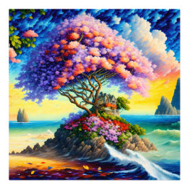 Foto Ilha oculta no oceano