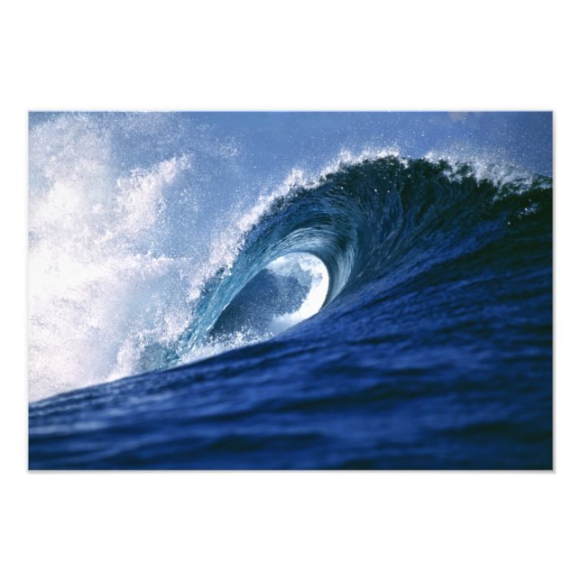 Foto Ilhas Fiji, Tavarua, Cloudbreak. Uma onda (Frente)