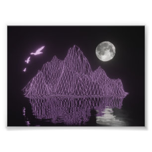 Foto Ilusão Retrowave