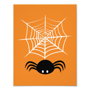 Foto Ilustração Assustadora de Aranha de Halloween