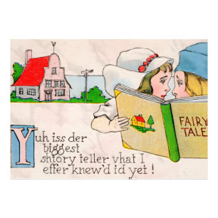 Foto Ilustração Charming Vintage Fairy Tale