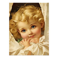 Ilustração de Anjo em Estilo Vitoriano Antigo Amy