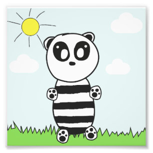 Foto Ilustração de Panda Fofo