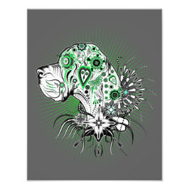 Foto ilustração do Grande Dinamarquês