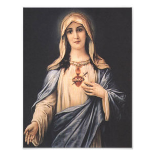 Foto Imaculado Coração de Maria Virgem Mãe