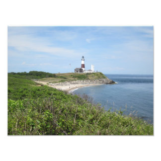 Foto imagem clássica do farol de Montauk