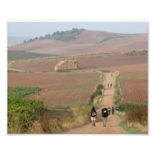 Foto Impressão 8x10 de passeio dos peregrinos