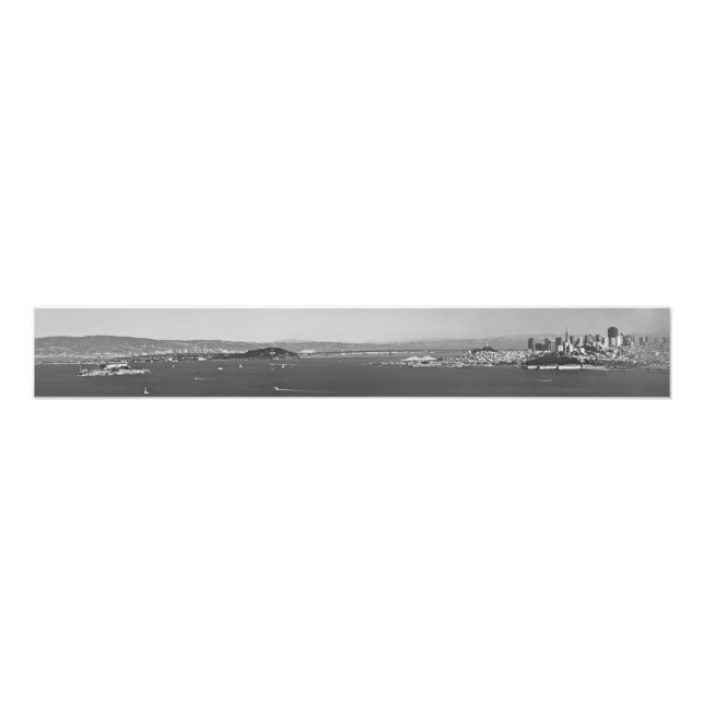 Foto Impressão da Baía de São Francisco (Frente)