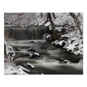 Foto Impressão da cachoeira do inverno