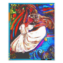 Impressão da Edição Limitada da Dança de Miriam