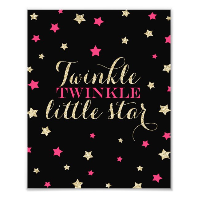 Foto Impressão da Enfermeira das Estrelas Twinkle Twink (Frente)