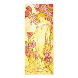 Foto Impressão da íris de Alphonse Mucha