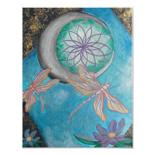 Foto Impressão da Trindade Lunar (Frente)