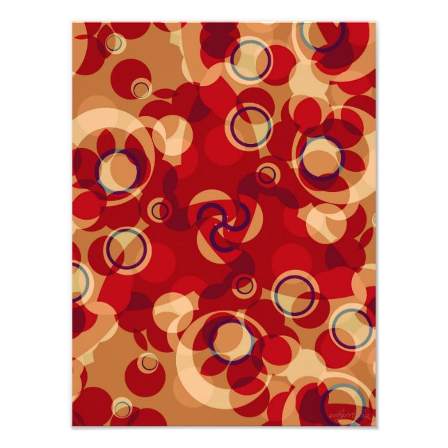 Foto Impressão de Abstrato de Arte Anemidelidade (Frente)