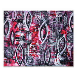 Foto impressão de Arte acrílica "Orgulhosa"