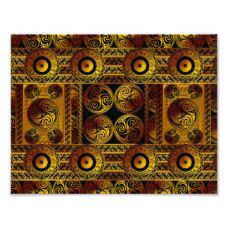 Foto Impressão de Arte de Estilo Celta