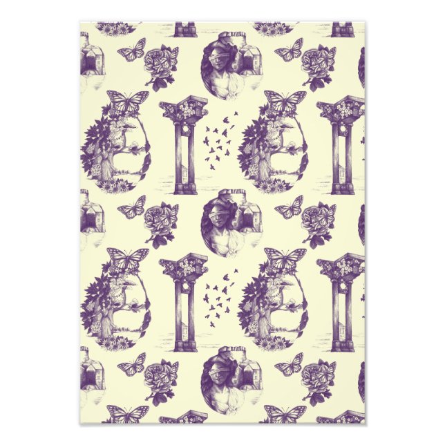 Foto Impressão de arte de ilusão óptica (Frente)