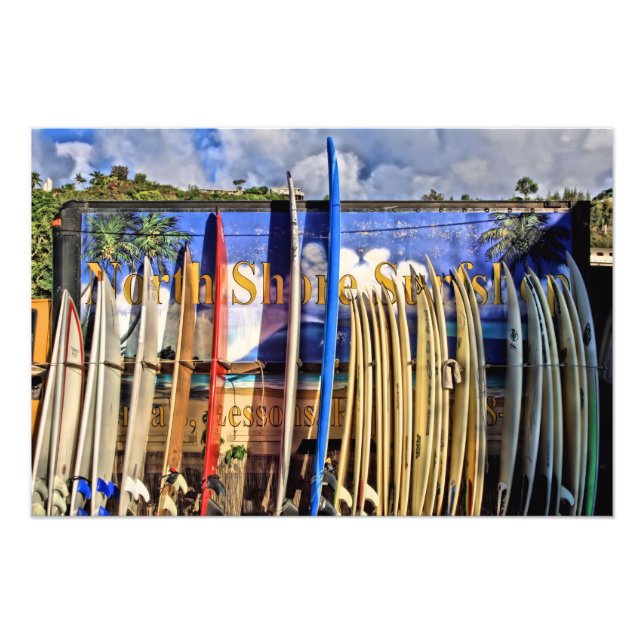 Foto Impressão de Compro de Surf de costa norte (Frente)