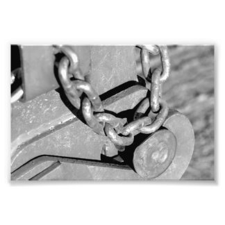 Foto impressão de correntes