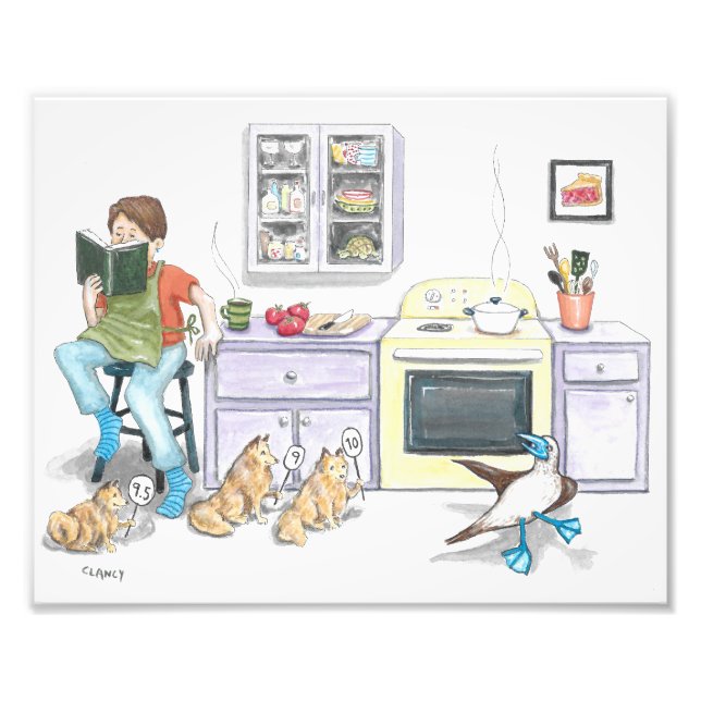 Foto Impressão de dança da cozinha (Frente)