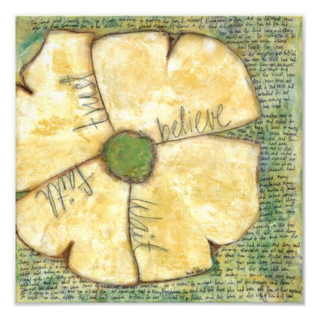 Foto Impressão de Dogwood 12 x 12 (Frente)