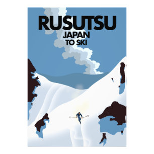 Foto Impressão de esqui Japão Rusutsu