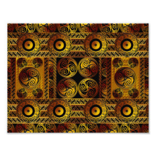 Foto Impressão de estilo celta da arte