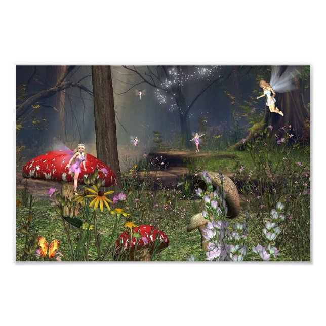 Foto Impressão de fada de floresta (Frente)