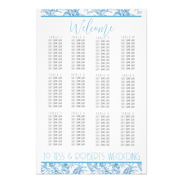 Foto Impressão de Gráfico de Assentos Minimalista Amare (Frente)