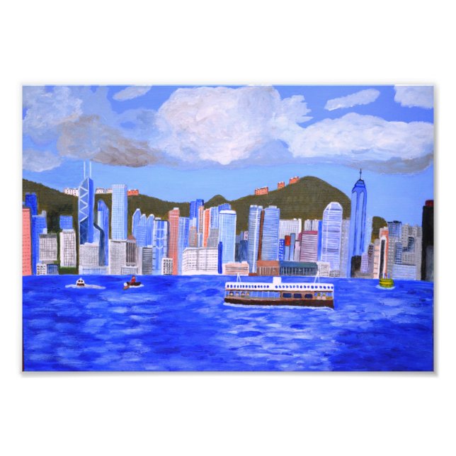 Foto Impressão de Hong Kong (Frente)