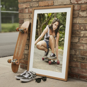 Foto Impressão de imagem satinada de 8" x 10" de grau d