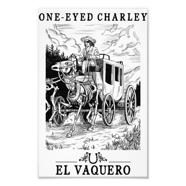 Foto Impressão de Poster do Charley de Um Olho (Frente)