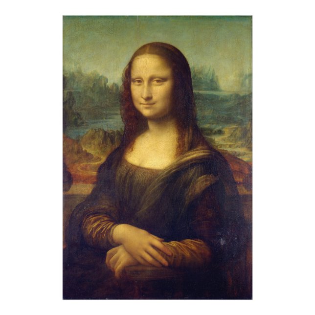 Foto Impressão de Reprodução Mona Lisa - Impressão Da V (Frente)