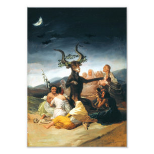 Foto Impressão de Shabat das Bruxas de Goya