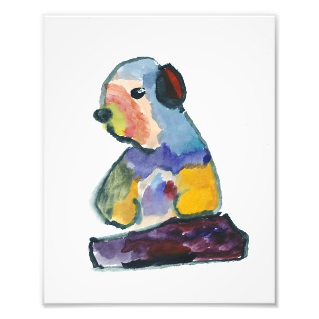 Foto Impressão do Cavalo Gentil (Frente)