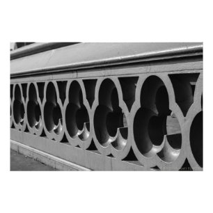 Foto Impressão do detalhe da ponte de Londres