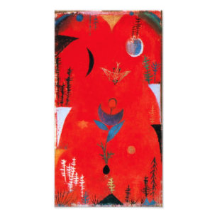 Foto Impressão do mito da flor de Paul Klee