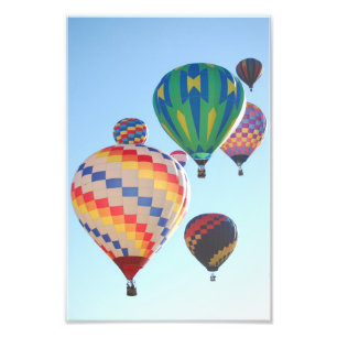 Foto Impressão dos balões de ar quente