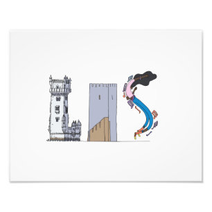 Foto Impressão feito sob encomenda   LISBOA, pinta