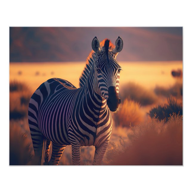 Foto Impressão Fotográfica-Zebra (Frente)