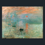 Foto Impressão, nascer do sol por Claude Monet<br><div class="desc">Esta famosa pintura mostra o sol na névoa e alguns mastros de barcos grudados no primeiro plano. Paisagem não é nada além de uma impressão, e instantânea. Claude Monet Claude Monet foi fundador da pintura impressionista francesa. O termo Impressionismo deriva do título de sua pintura "Impressão, Ressonância" (Impressão, levante de...</div>