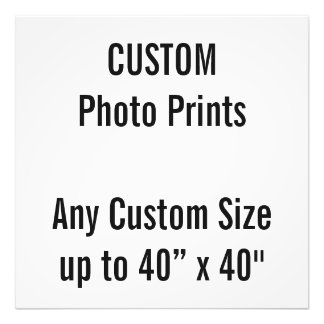 Foto Impressão personalizado de 24" x 24" (ou qualquer