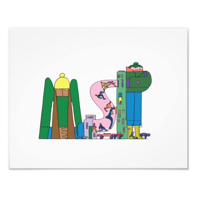 Foto Impressão personalizado | MINNEAPOLIS, MN (MSP) (Frente)