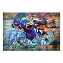 Foto impressão Surreal Paintball 12x8