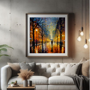 Foto Impressionismo de Rainy City